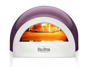 DeliVita Wood-Fired Pizza Oven - Berry Hot