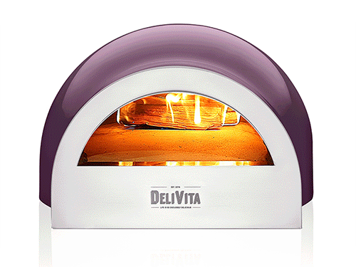 DeliVita Wood-Fired Pizza Oven - Berry Hot
