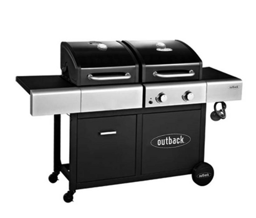 Dual Fuel 2 Burner – Black