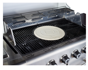 Jupiter 4 Burner Hybrid with Chopping Board – Stainless Steel