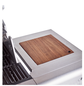 Jupiter 6 Burner Hybrid with Chopping Board – Stainless Steel